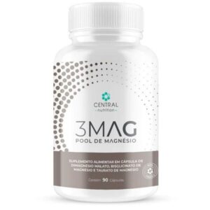 3MAG - POOL DE MAGNESIO - Pote com 90 capsulas