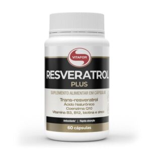 RESVERATROL PLUS 60 CAPSULAS 1000MG (CONTEUDO)